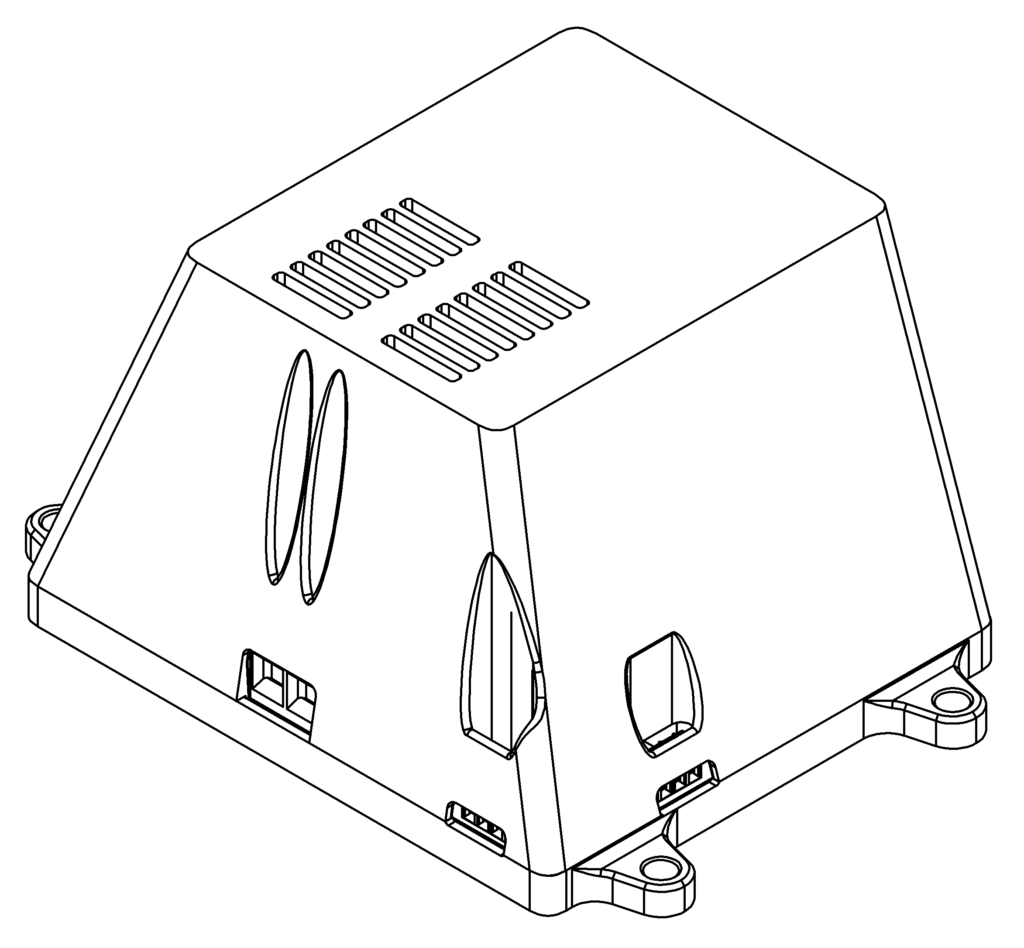 BD1 Eddy current brake power supply technical drawing isometric