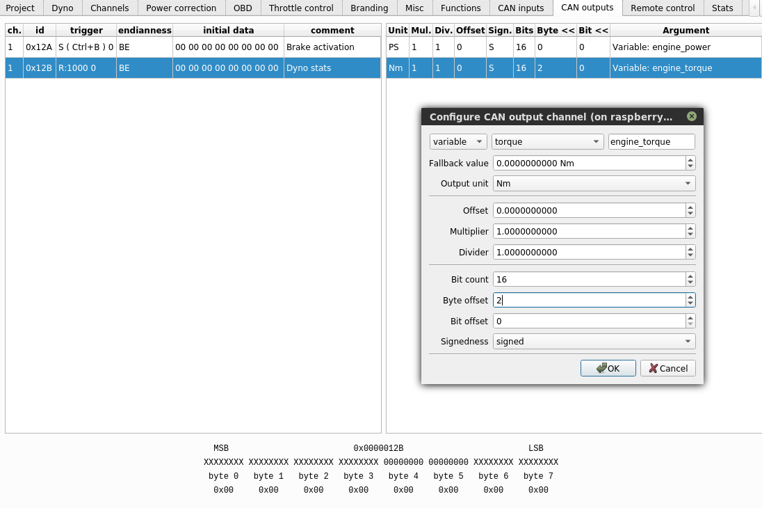Dyno2 dynamometer software - PEREK