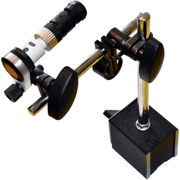 photoelectric rotational speed sensor with magnetic base stand