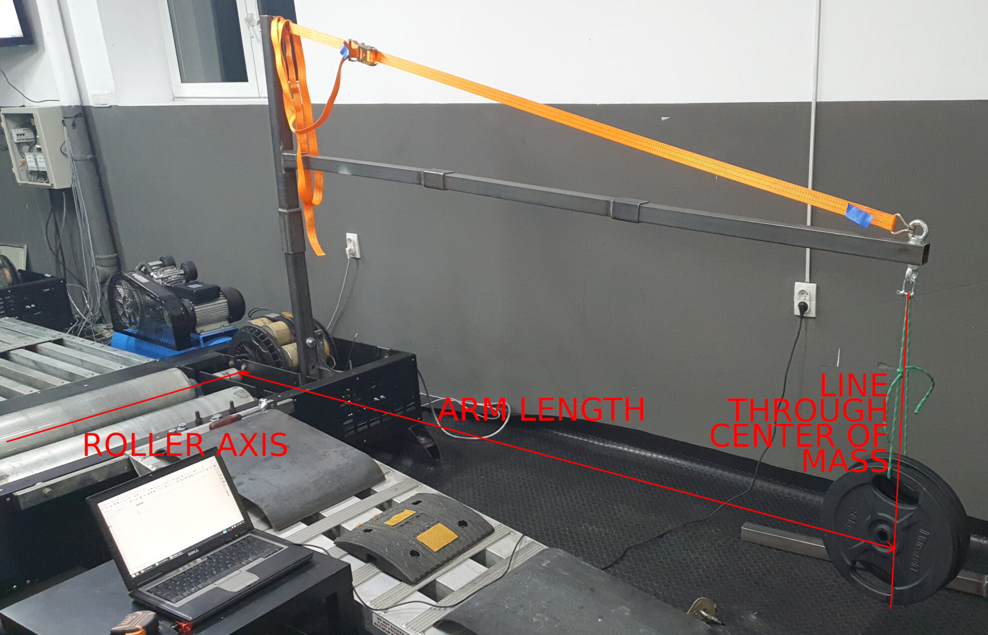Load cell calibration tool perek
